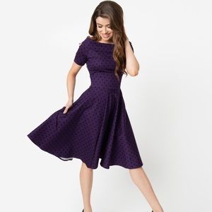 1950s Darlene Swing Dress